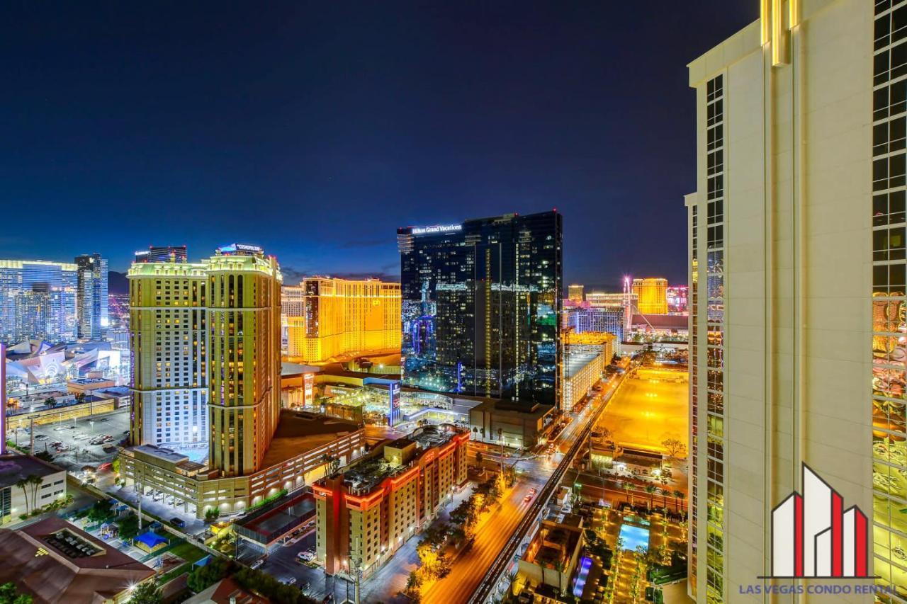 Mgm Signature-29-607 F1 Track & Strip View Balcony Las Vegas Eksteriør bilde