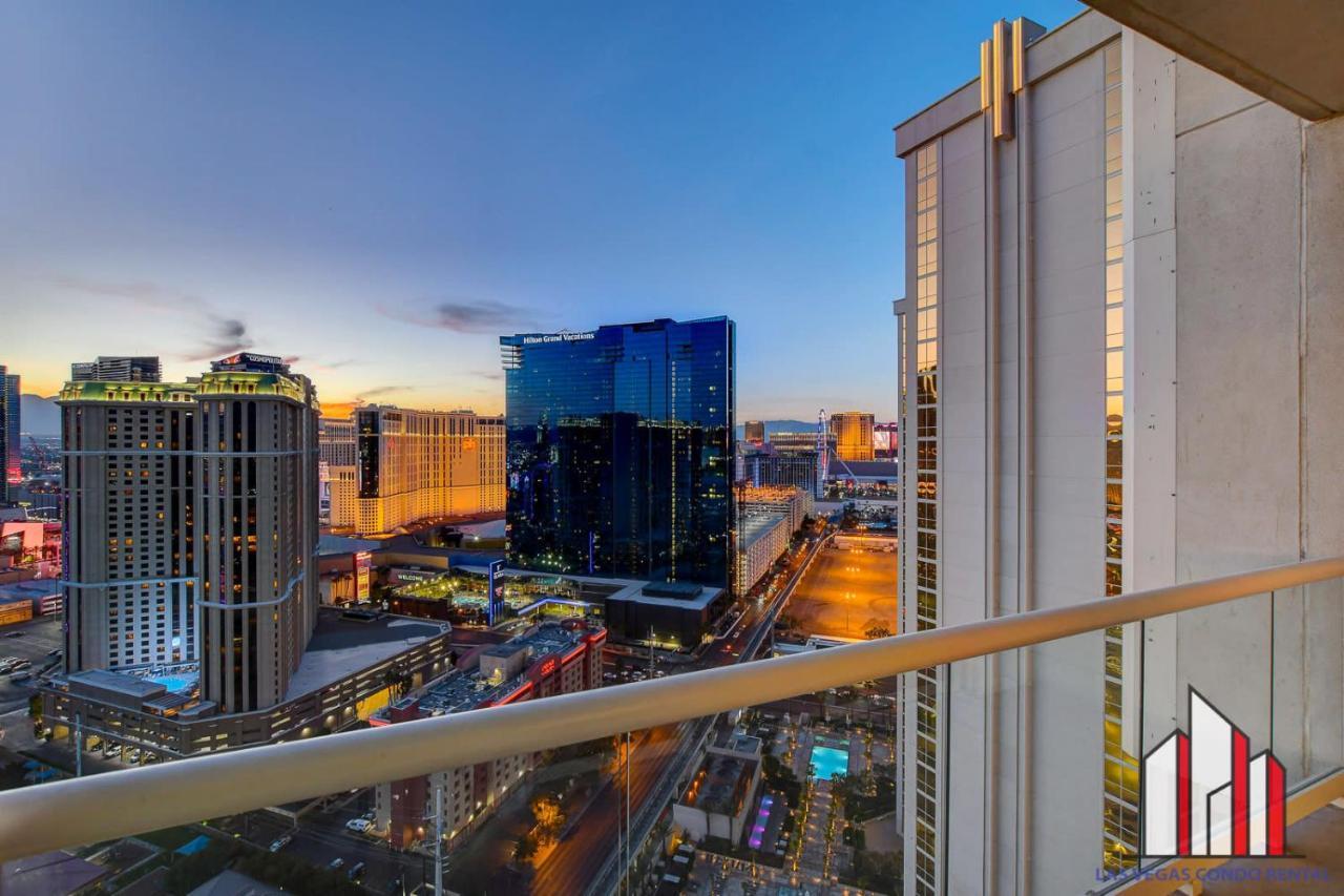 Mgm Signature-29-607 F1 Track & Strip View Balcony Las Vegas Eksteriør bilde