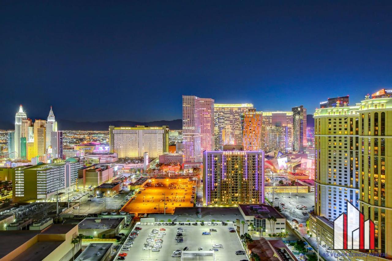 Mgm Signature-29-607 F1 Track & Strip View Balcony Las Vegas Eksteriør bilde